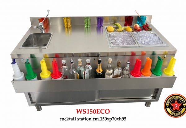 la cocktail station più usata dai barman: WS15ECO