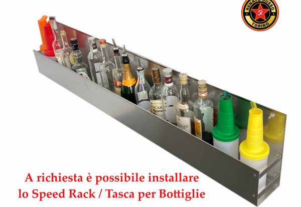 speed rack per cocktail station