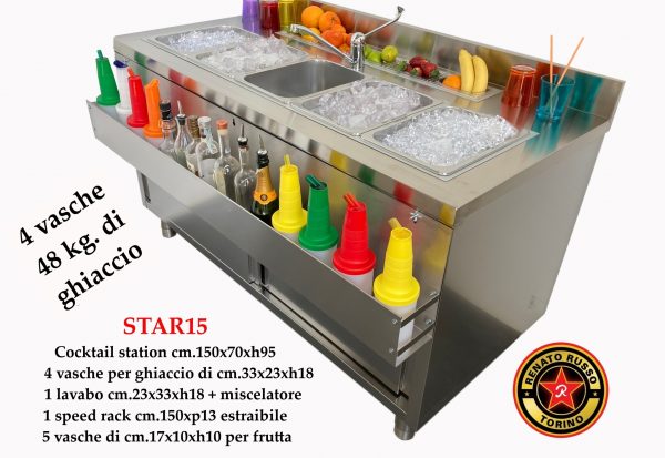 cocktail station professionale