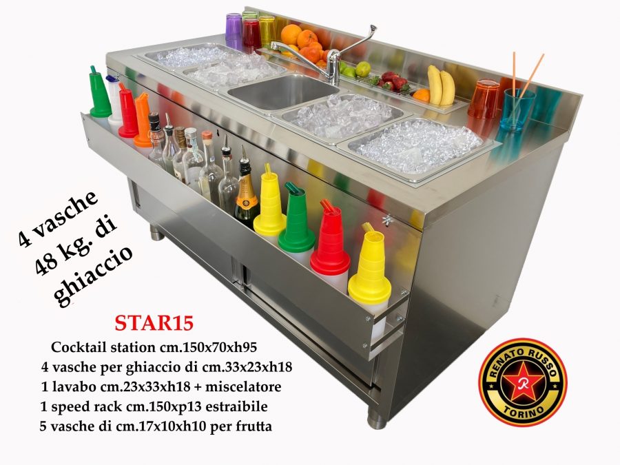 cocktail station professionale