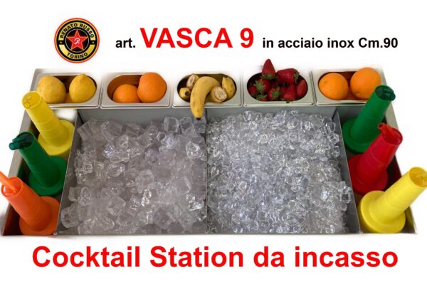 Cocktail Station da Incasso Coibentata